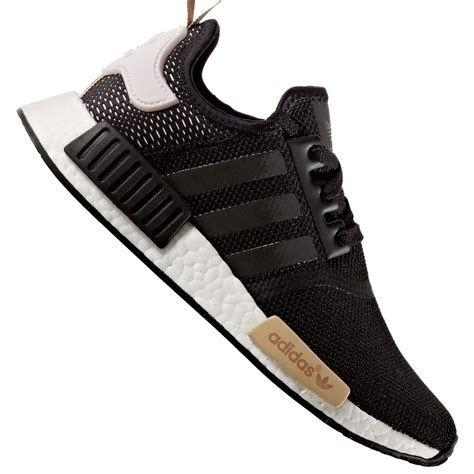 adidas nmd r1 damen schwarz braun|Adidas r1 women's shoes.